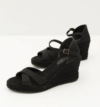 Load image into Gallery viewer, Gigi wedge-black
