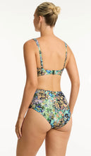 Load image into Gallery viewer, Wildflower G cup cross front bra and high waisted gathered side pant