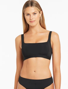 Essentials Square neck Bra - Black ($94.95)