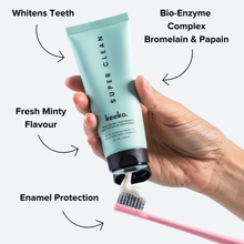 Load image into Gallery viewer, Super Clean Whitening Toothpaste