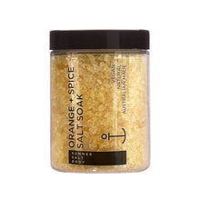 Load image into Gallery viewer, Orange &amp; Spice Salt Soak - 200g