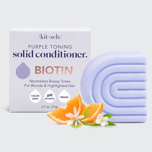 Load image into Gallery viewer, Purple Toning Solid Conditioner Bar