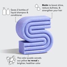 Load image into Gallery viewer, Purple Toning Solid Shampoo Bar