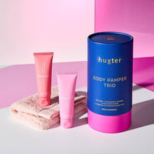 Load image into Gallery viewer, Body Pamper Trio | Cobalt Blue with Fuchsia