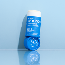 Load image into Gallery viewer, Woohoo Natural Deodorant &amp; Anti-Chafe Stick (Drift) 60g