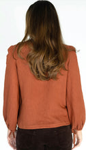 Load image into Gallery viewer, Demi blouse-rust