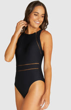 Load image into Gallery viewer, ROCOCCO high neck one piece - black