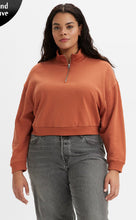 Load image into Gallery viewer, Cosmo 1/4 zip jumper-baked clay