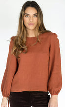 Load image into Gallery viewer, Demi blouse-rust