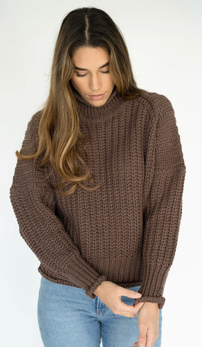 Willow jumper - chocolate