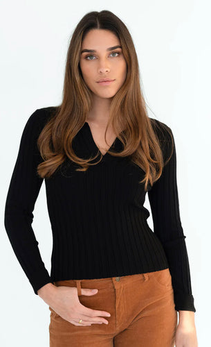 ELISE TOP-BLACK