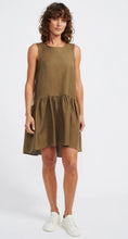 Load image into Gallery viewer, LINEN SHIFT DRESS