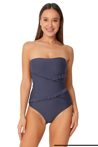 SPLICED BANDEAU MAILLOT