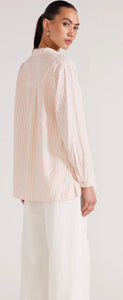 Luella stripe shirt-pink