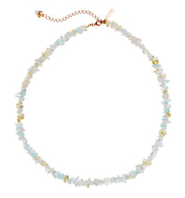 Load image into Gallery viewer, PEONY CRYSTAL NECKLACE