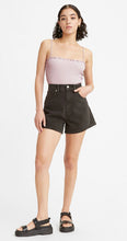 Load image into Gallery viewer, Levis high waisted mom shorts-black