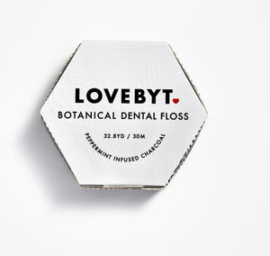 Botanical dental floss