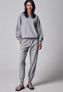 Legacy Crew Sweater- Silver Marle