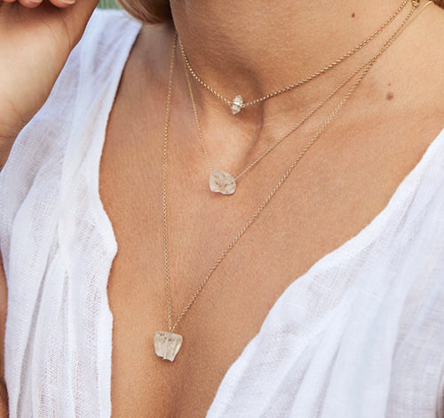 BLISSFUL RAW NECKLACE