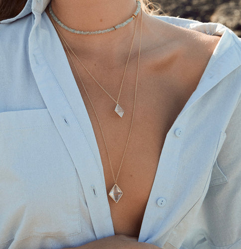 IRIDESCENT NECKLACE