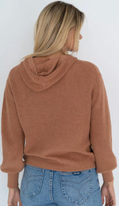 Yasmine hoodie - Rust