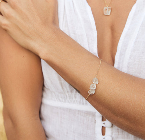 BLISSFUL RAW BRACELET