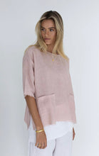 Load image into Gallery viewer, TALA LINEN TOP - PINK